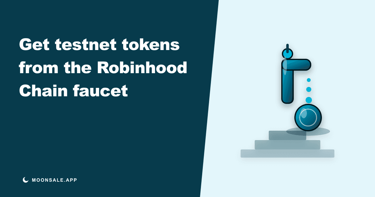 How to Get Testnet Tokens From the Robinhood Chain Faucet